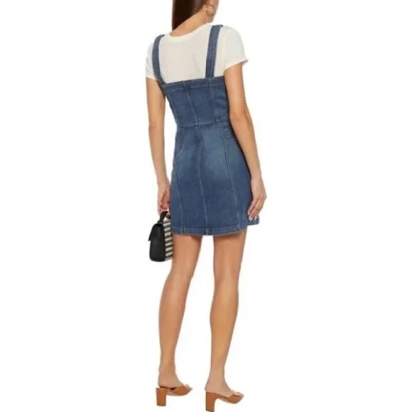 REFORMATION DEMIN MINI JEAN DRESS SIZE 6 IN EXCELLENT CONDITION - Picture 3 of 16